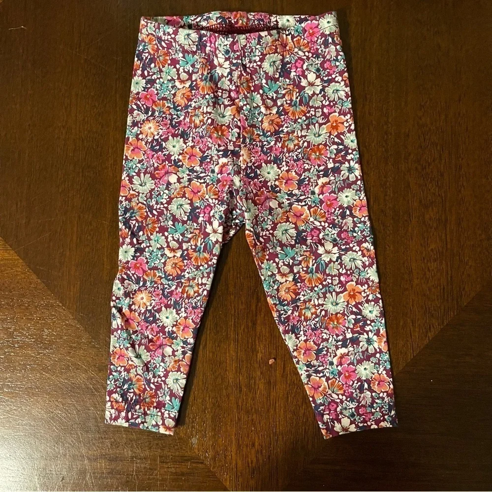Carter’s | Floral Fascia Ruffle 2-Piece outfit | 9 mo